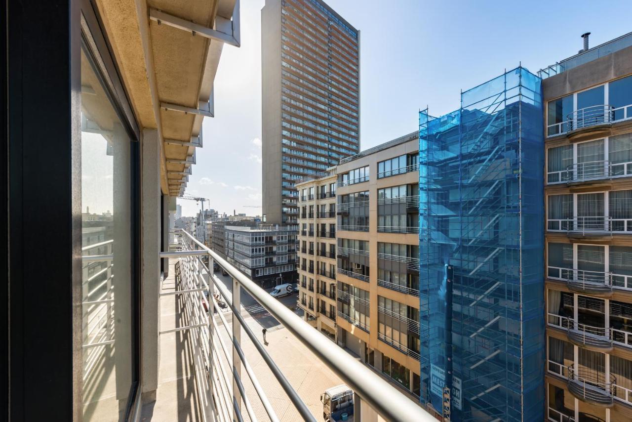 Hyper-Luxeappartement, Zeezicht, Centrum, Airco, Optie Hotelservices Остенде Екстер'єр фото