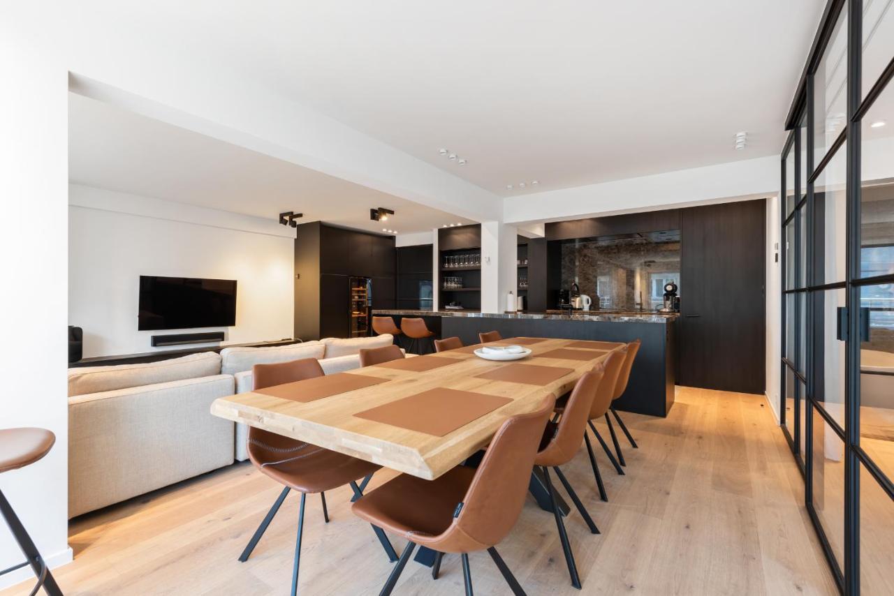 Hyper-Luxeappartement, Zeezicht, Centrum, Airco, Optie Hotelservices Остенде Екстер'єр фото