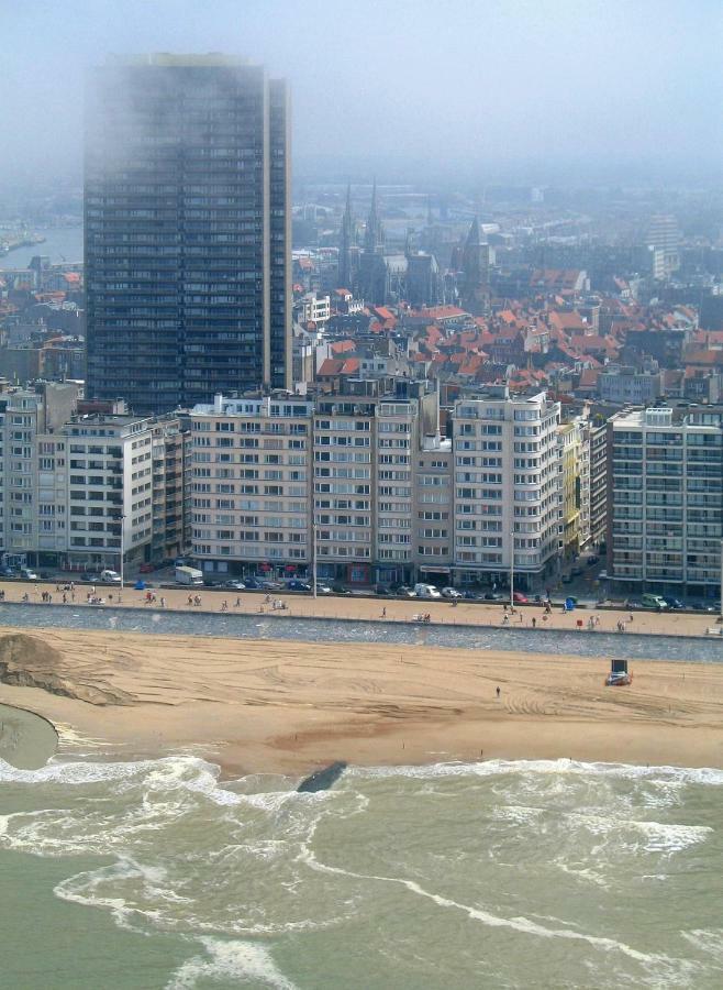 Hyper-Luxeappartement, Zeezicht, Centrum, Airco, Optie Hotelservices Остенде Екстер'єр фото